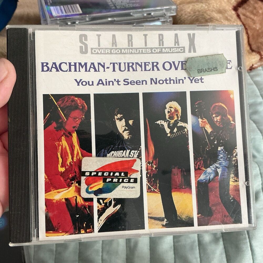 Bachman-Turner Overdrive You Ain’t Seen Nothin’ Yet CD Australia 1990 Mercury